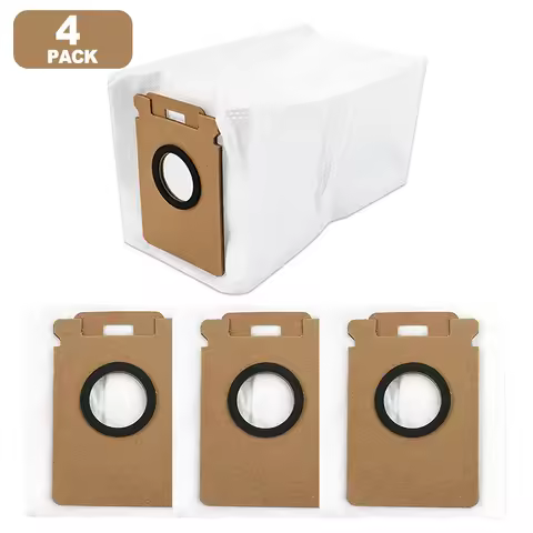 Dust Bags Compatible With For Roborock H50 Ultra H60 Hub Ultra H60 Hub Pro, 3.5L Automatic Emptying 