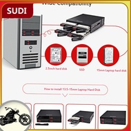 sudi OImaster 4 Bays 2.5’’ SATA HDD SSD Hard Drive Mobile Rack Backplane with Key Lock Locker Functi