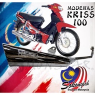 ekzos Racing Std Open Exhaust EPOWER BERANG Modenas exzos standard ejm KRISS110 KRISS100 KRISS 100 1