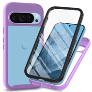 Starry Sky Screen Protector and Case 2-in-1 Phone Case Suitable for Google Pixel 10 9 Pro XL 9A 8A 8