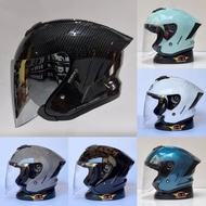 Helmet latest sni carbon half faceJS Armor js carbon viral