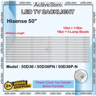 Hisense 50" LED LCD TV BackLight (Lampu TV) 50D36 50D36PN 50D36P-N