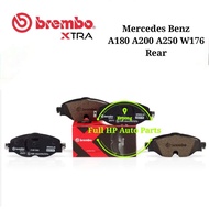BREMBO XTRA BRAKE PAD REAR MERCEDES A180 / A200 /A250 [W176]