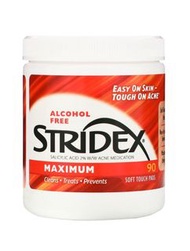 美國stridex 加強版水楊酸抹面棉90片 無酒精 去痘 去暗瘡印必備