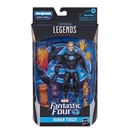 Marvel Legends Series Fantastic Four 6" Collectible Action Figure Human Torch Toy, Premium Design, 4