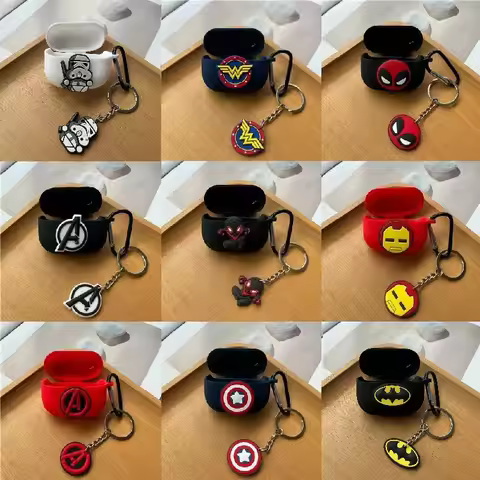 Cartoon Earphone Case Cover for Redmi Buds 5 Pro Case Protector Soft Silicone Headphones Protective 