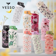 [HAPPY NEW YEAR] ListonX x VESSO Blossom Breeze 1000ml Tumbler | Stainless Steel Hot & Cold Leak-Pro