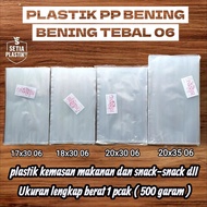 PP plastic thickBENING 06 complete sizes 17x25 17x30 17x35 18x25 18x30 18x35 20x25 20x30 20x35 20x40