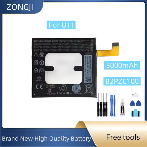 New Battery B2PZC100 B2PZF100 G011B-B Left Battery For HTC U11/U11 Ultra /U11 Plus Left Phone Batter