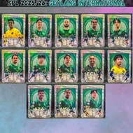 Singapore Premier League 2025/26: Geylang International FC Cards