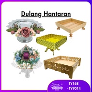 DULANG HANTARAN PERKAHWINAN / GIFT TRAY / GUBAHAN DULANG /BUNGA HANTARAN SIAP GUBAH/HIASAN DULANG/ D