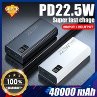 Powerbank PD fast charge 22.5W 30000+mAh รุ่น K8 ชาร์จเร็ว มีช่อง TypeC แบตเตอรี่สำรอง พาวเวอร์แบงค์ Fast Charge