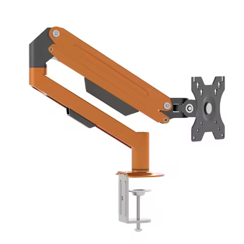 Single Monitor Bracket for 14-34″, Load 10KG(19.8 lbs) , Adjustable Ergonomic Arm with Gas Spring Er