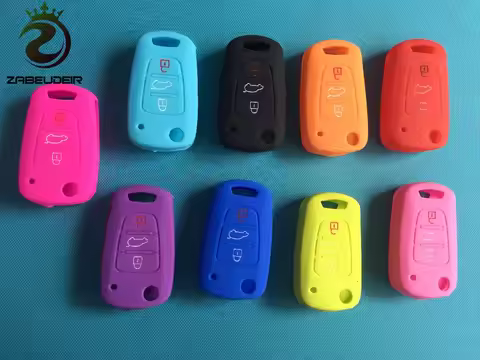 Pusakieyy 1Pcs Silicone Case For Kia Soul Picanto Ceed Pro Sportage For Hyundai I20 I30 I35 3 Button