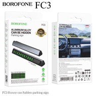Borofone FC3 car phone number plate