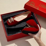 [Best seller] Red Flats for Women - Comfortable & Elegant, Perfect for Weddings & Special Occasions