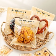 100pcs Toast Bread Packaging Bag Donut Packaging Bag Bagel Ziplock Bag Separate Packaging Bag Indepe