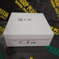 White Rice Box size 18x18 (5 pcs) (25 pcs) (50 pcs)