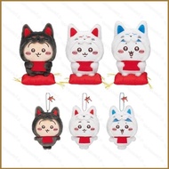 Sta5 Chiikawa x Japan Fushimi-Inari Taisha Plush Dolls Gift For Girls Hachiware Usagi Stuffed Toys F