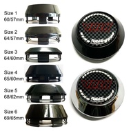 4pcs 60/64/65/68/69MM Car Wheel Center Caps Red Logo Fit for Rays Volk Racing Wheel CE28n TE37 ZE40 