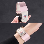 สายนาฬิกาผ้าไนลอนถักสำหรับผู้หญิง Huawei GT6 Watch GT5 Watch GT4 pro Watch GT3 Sport Watch GT2 Ladie