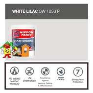 OW 1050P WHITE LILAC • 1L • Weatherbond • Nippon • Low Sheen • Exterior Wall • 7 Years Protection