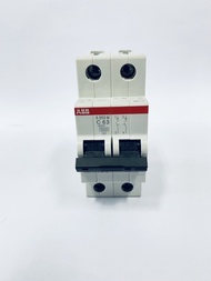 ABB เบรกเกอร์เซอร์กิตลูกย่อย S202MC ABB 2P 6A 10A 16A 20A 32A 40A 50A 63A