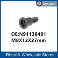 FOR Cylinder Fitting Screw W. Inner M8X12X27 N91130401 Timing Chain Guide Rail Bolt M8X12X27mm M8*12