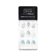 [BEST BUY] DASHING DIVA Magic Press Oval Mani - Heavenly Blue MJP036