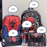【順豐包郵/Free SF Express】💢全新有吊牌 連smiggle袋💢澳洲名牌Smiggle  Marvel 蜘蛛俠 spider man🕸️🕸️ 書包背包 🎒 | 飯盒 食物盒(Double