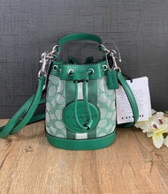 แท้💯% Coach C8322 Mini Dempsey Bucket Bag