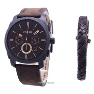 [Creationwatches] Fossil Machine Chronograph Quartz FS5251SET Men's Watch