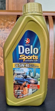 Caltex Delo Sports Advanced 5w40 5w-40 CK-4 CK4 Delo 5w40 Delo 5w-40