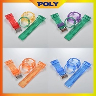 Bnb Ga400 Bnb Jam Tali Custom Band And Bezel Strap Transparent Multicolor