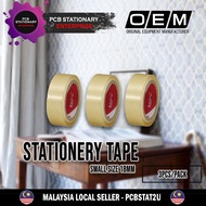 SL Stationery Tape Value Pack 12MM x 15y - (3 In 1) Cellulose Tape