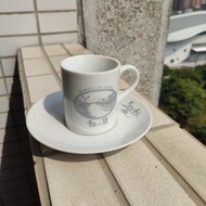 日本 北海道 銀之鐘 小樽 紀念咖啡杯盤 濃縮 espresso coffee cup japen 茶杯