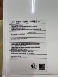 MacBook Pro 13 美版全新未激活