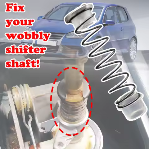 Rubber Gearstick Lever Shifter Shaft Bushing Kit For VW Golf Jetta Beetle Reverse Gear Shifting Issu