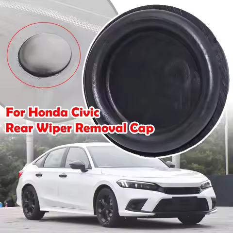 Rear Windscreen Wiper Delete Cap Bung Plug For Honda Civic FE/FL FC/FK FK1/2/3 EU/ES/EP/EM 2011 - 20