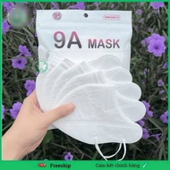[Hộp 100 cái] Màu Trắng Khẩu trang 9A Thịnh Phát Che Kín Mặt Chống Nắng
