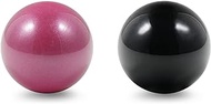 Perixx PERIPRO-303 X2D Replacement Trackball Set of 2 PERIMICE-517/717/520/720 Compatible with Logitech M575/M570 and Elecom Trackball Mouse - Polished Finish - Black and Pink 2 Color Set