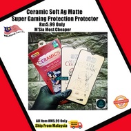 (Gaming Ceramics) Realme 9i/5/5i/5s/6i/5 Pro/C3/C2/2 Pro/2/3/3 Pro/XT/X2/C11Ag Matte Gaming Soft Cer