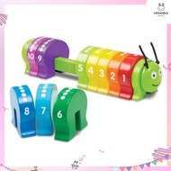 ของเล่นตัวหนอนสอนนับเลข สีสันสดใจจากแบรนด์ Melissa & Doug รุ่น Counting Caterpillar