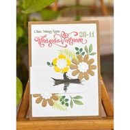 Combo of 5 handmade November 20 cards for teachers