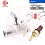 Engine Coolant Thermostat Housing & Sensor 17570-86G00 for Suzuki SX4 Fit Swift M16A,M15A 13650 73H0