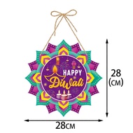 HAPPY Diwali Door Hanging Pendants Deepavali Festival Party Decoration Gift