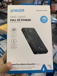 Pin Sạc dự phòng Anker Powercore Metro Essential 20000 PD sạc nhanh 18W