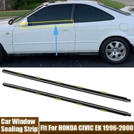 Ruer Sealing Window Glass Waterproof Pressure Strip Fit For HONDA CIVIC EK 1991-2000 72410-S03-003, 