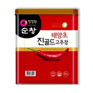 [ส่งฟรี!!!] ชองจองวอน โกชูจังโกลด์ ซอสพริกเกาหลี 14 กิโลกรัมChung Jung One Sunchang Gochujang Gold 14 kg