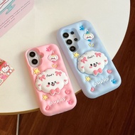 Phone case  Silicone Phone Case Samsung A55/A53/A52Phone case samsung s24ultra/s23u Silicone Stand s